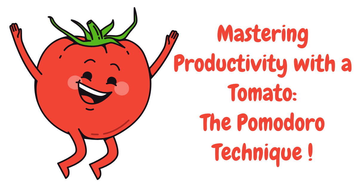 Mastering Productivity with a Tomato: The Pomodoro Technique Unveiled!